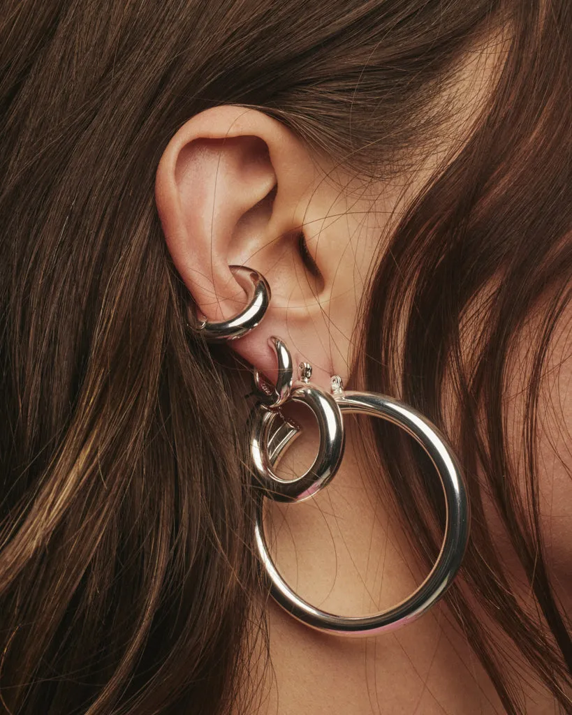 Amalfi Ear Cuff- Silver