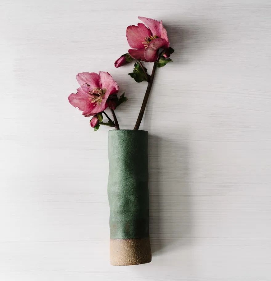 Jadeite Ceramic Vase