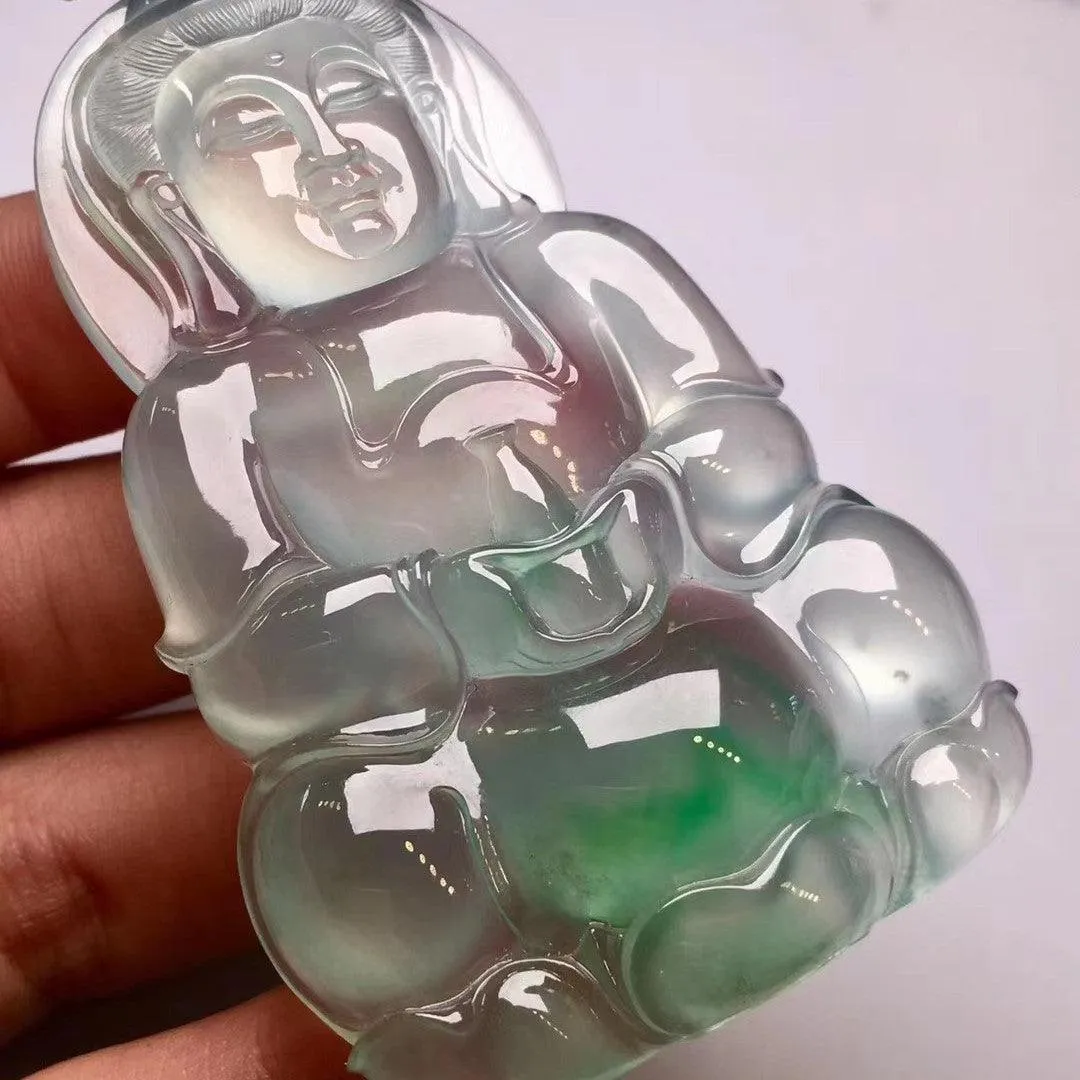 Men's And Women's Fashion High Ice Jadeite Pendant Necklace