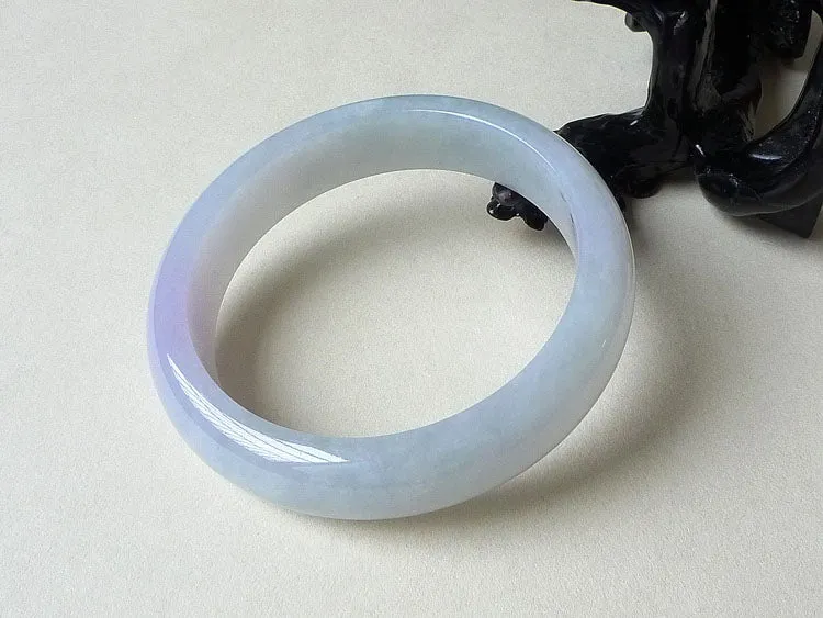 Natural Jade Bangle Jadeite Bangle Internal Diameter 56mm BER257