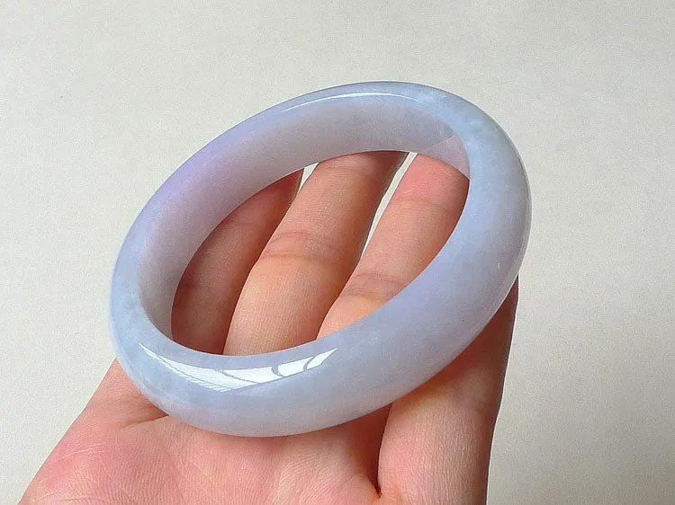 Natural Jade Bangle Jadeite Bangle Internal Diameter 56mm BER257