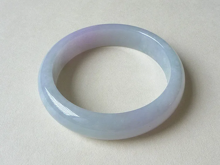 Natural Jade Bangle Jadeite Bangle Internal Diameter 56mm BER257