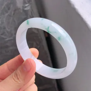 Natural Jade Bangle Jadeite Bangle Internal Diameter 57.1mm NBE080