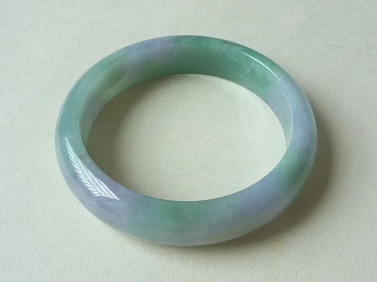 Natural Jade Bangle Jadeite Bangle Internal Diameter 57.5mm BER301