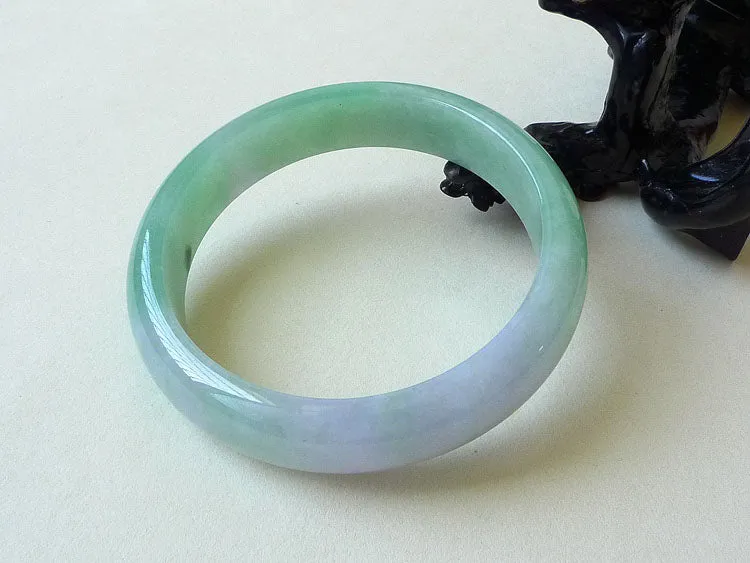 Natural Jade Bangle Jadeite Bangle Internal Diameter 57.6mm BER266