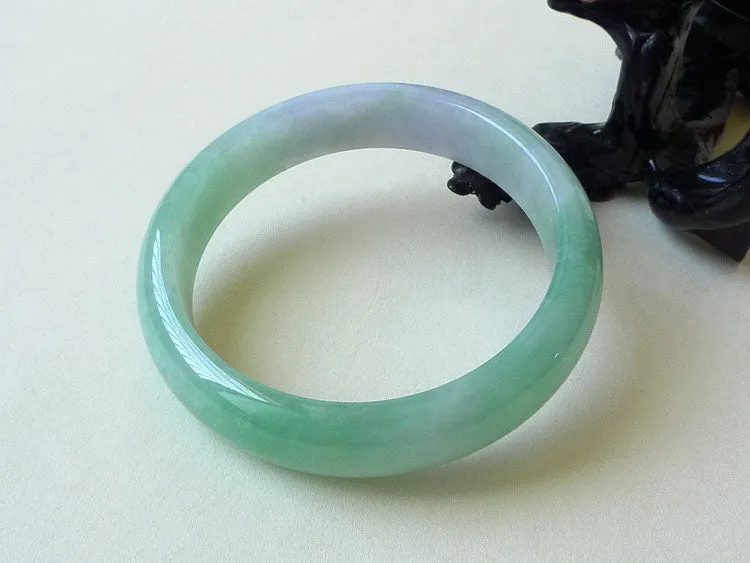 Natural Jade Bangle Jadeite Bangle Internal Diameter 57.6mm BER266