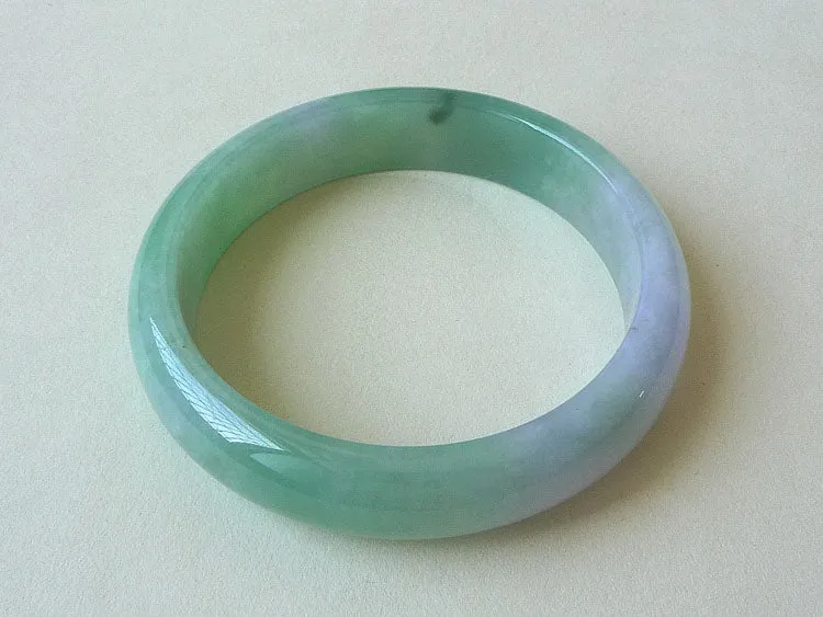 Natural Jade Bangle Jadeite Bangle Internal Diameter 57.6mm BER266