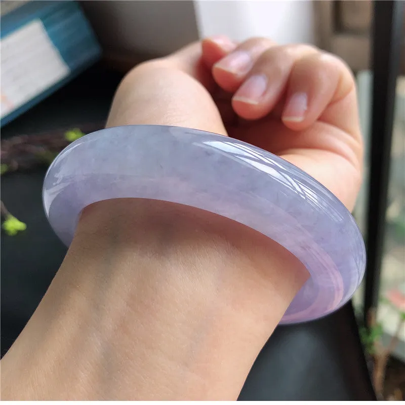 Natural Jade Bangle Jadeite Bangle Internal Diameter 57mm B8033121