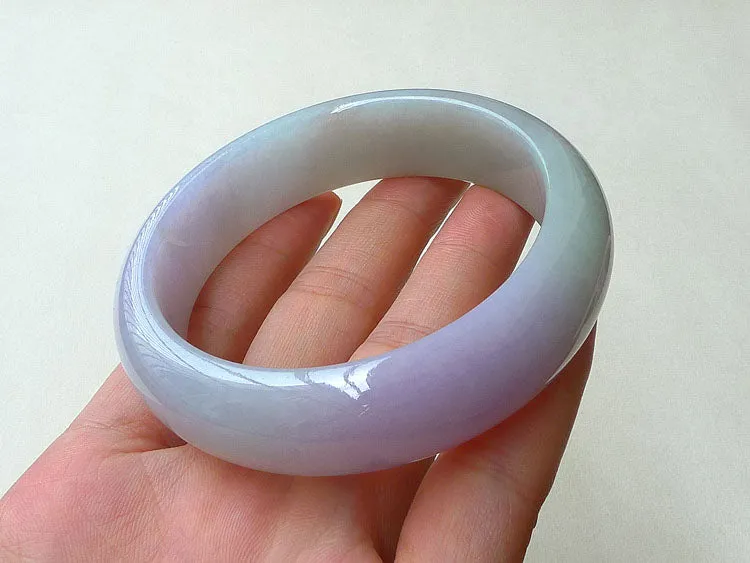 Natural Jade Bangle Jadeite Bangle Internal Diameter 57mm BER264