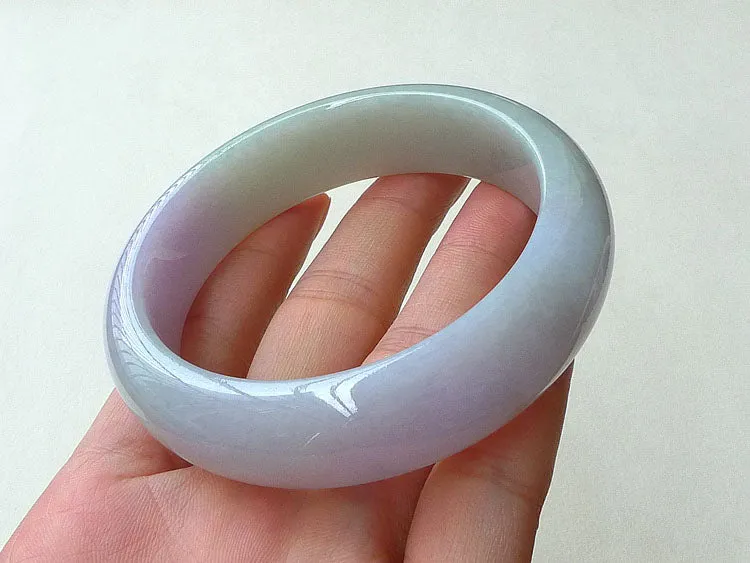Natural Jade Bangle Jadeite Bangle Internal Diameter 57mm BER264