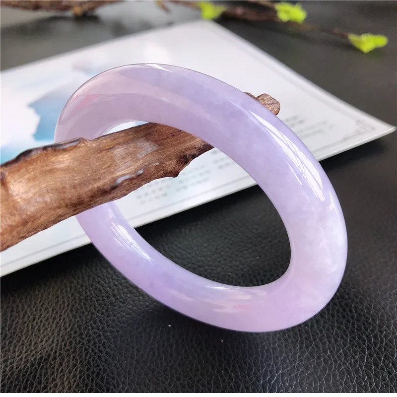 Natural Jade Bangle Jadeite Bangle Internal Diameter 58.2mm 01604