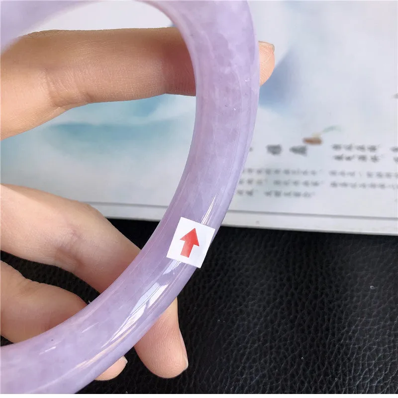 Natural Jade Bangle Jadeite Bangle Internal Diameter 58.2mm 01604