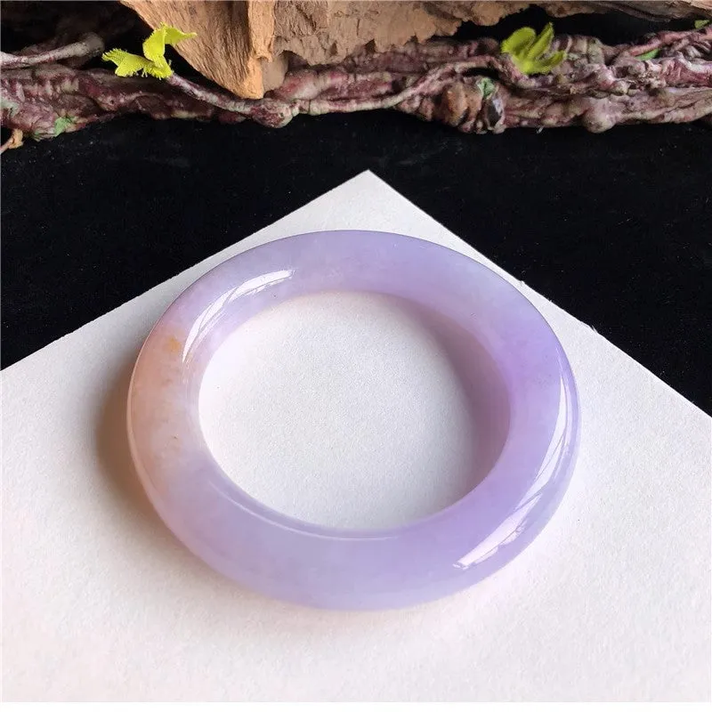 Natural Jade Bangle Jadeite Bangle Internal Diameter 58.3mm 4A71026