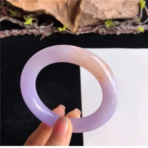 Natural Jade Bangle Jadeite Bangle Internal Diameter 58.3mm 4A71026