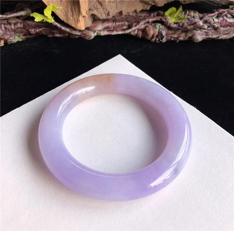 Natural Jade Bangle Jadeite Bangle Internal Diameter 58.3mm 4A71026