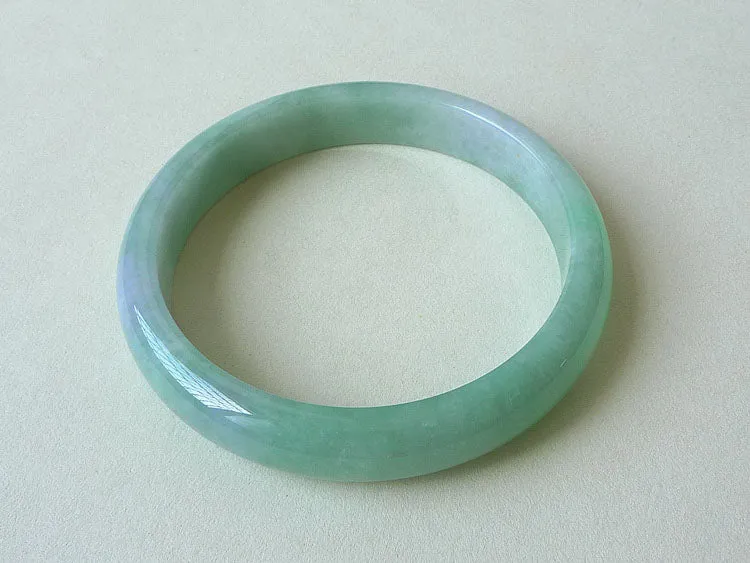 Natural Jade Bangle Jadeite Bangle Internal Diameter 58.5mm BER367