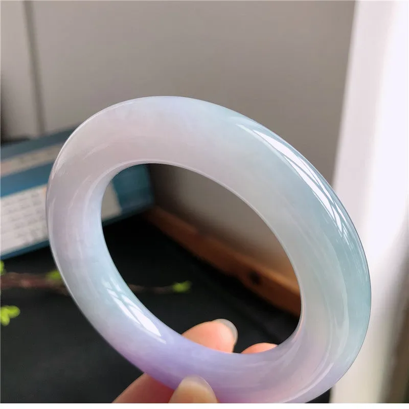 Natural Jade Bangle Jadeite Bangle Internal Diameter 58.9mm B8010824