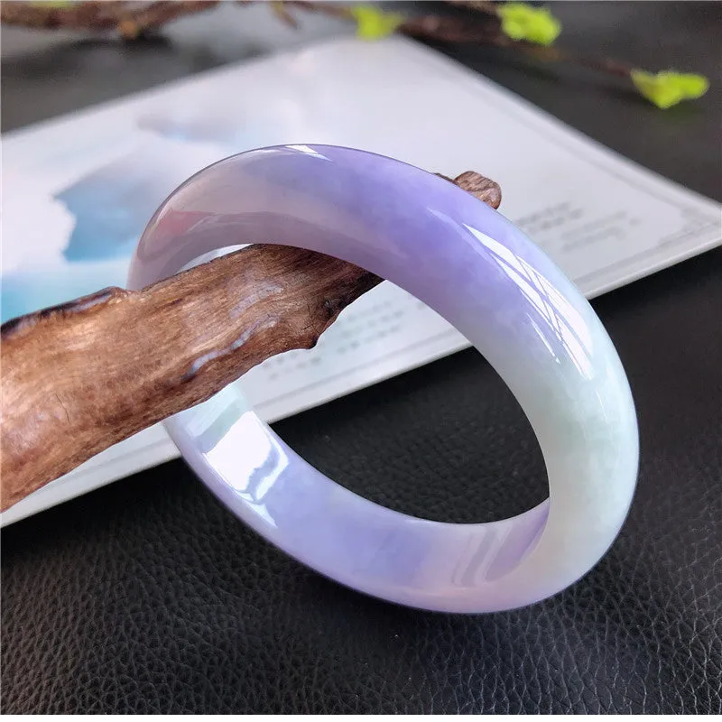 Natural Jade Bangle Jadeite Bangle Internal Diameter 58mm 01660