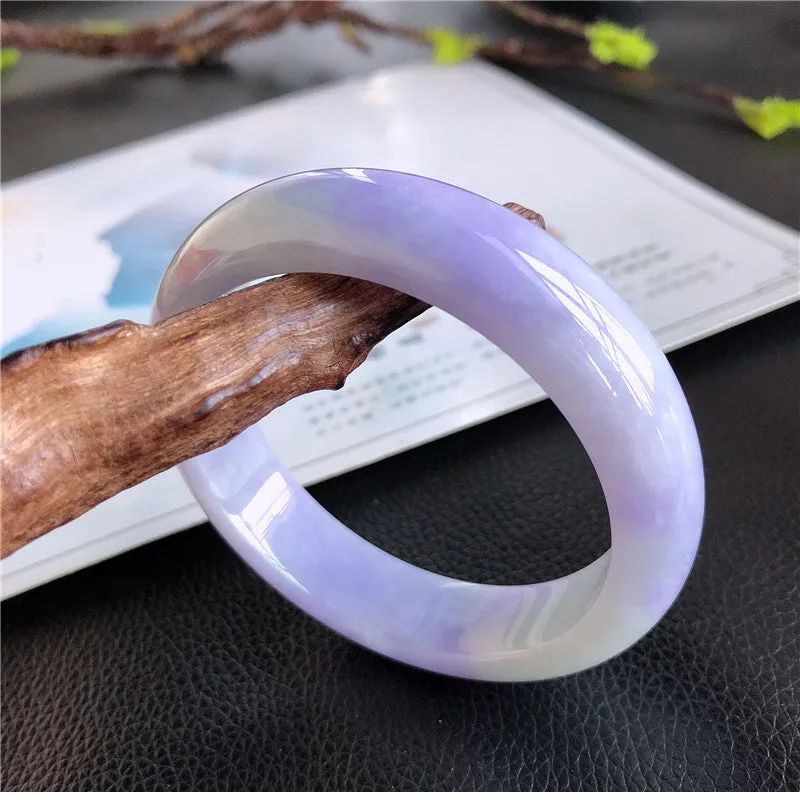 Natural Jade Bangle Jadeite Bangle Internal Diameter 58mm 01660