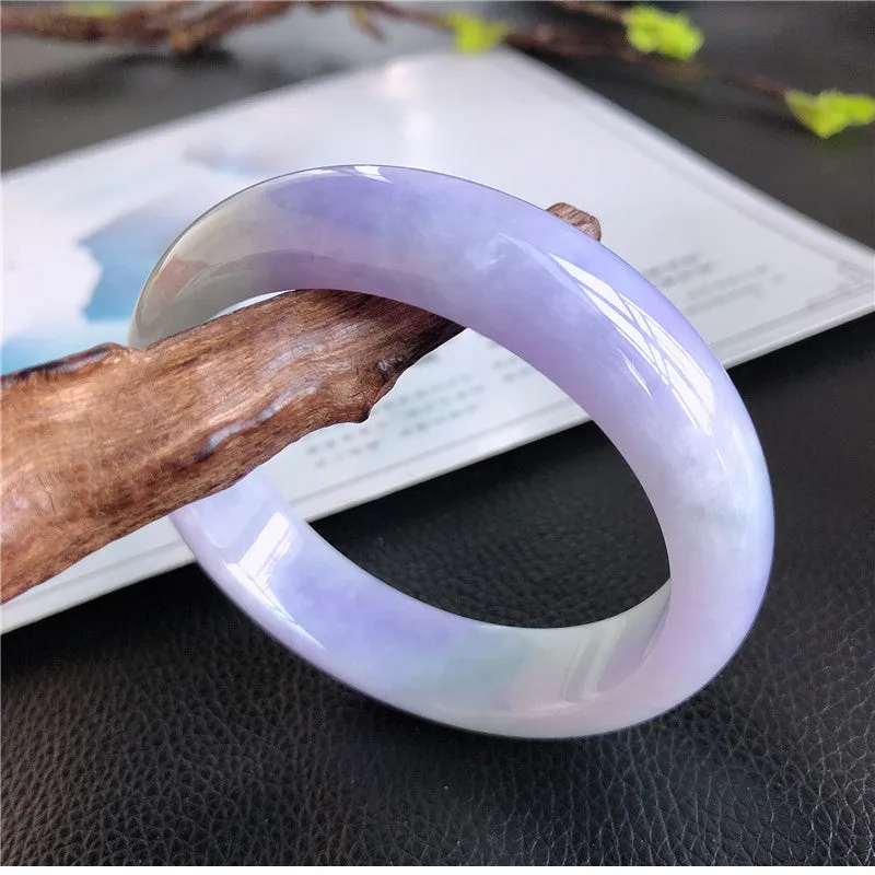 Natural Jade Bangle Jadeite Bangle Internal Diameter 58mm 01660