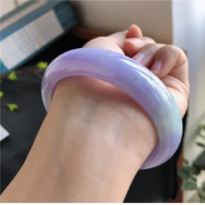 Natural Jade Bangle Jadeite Bangle Internal Diameter 58mm 01660