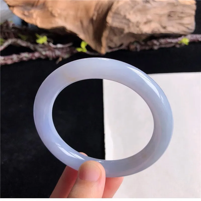 Natural Jade Bangle Jadeite Bangle Internal Diameter 59mm 6Q61019