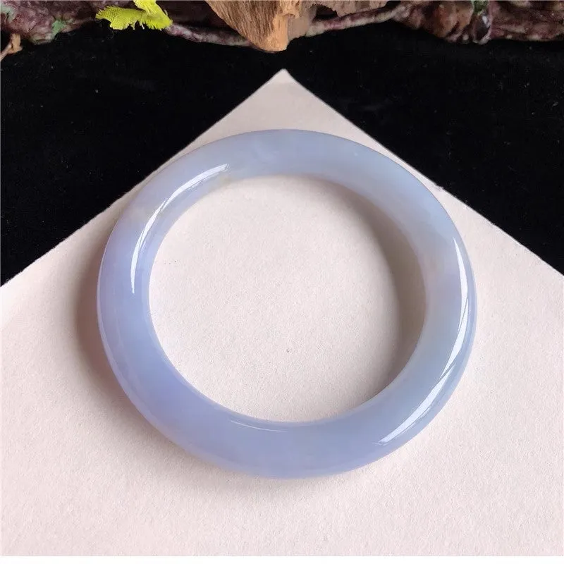 Natural Jade Bangle Jadeite Bangle Internal Diameter 59mm 6Q61019