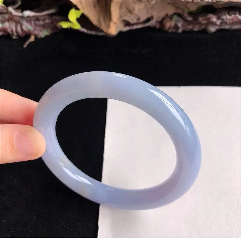 Natural Jade Bangle Jadeite Bangle Internal Diameter 59mm 6Q61019