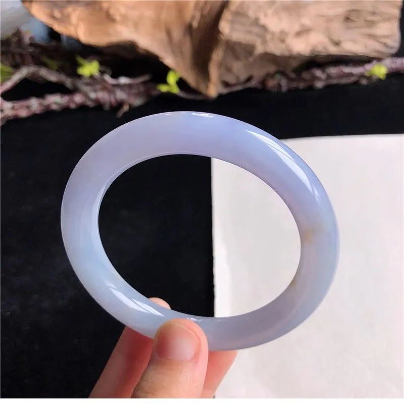 Natural Jade Bangle Jadeite Bangle Internal Diameter 59mm 6Q61019