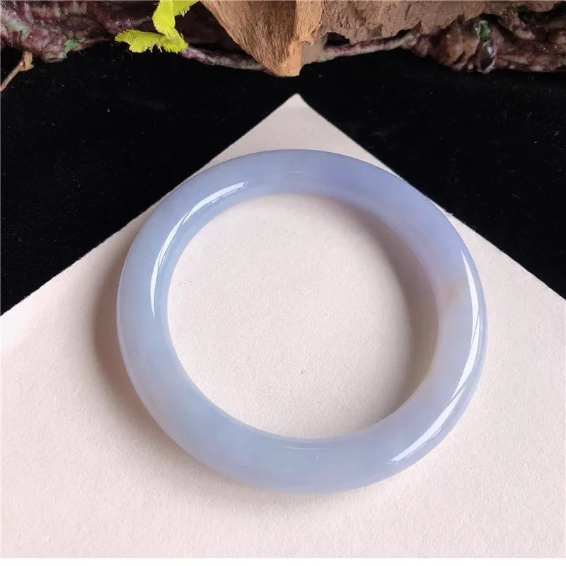 Natural Jade Bangle Jadeite Bangle Internal Diameter 59mm 6Q61019