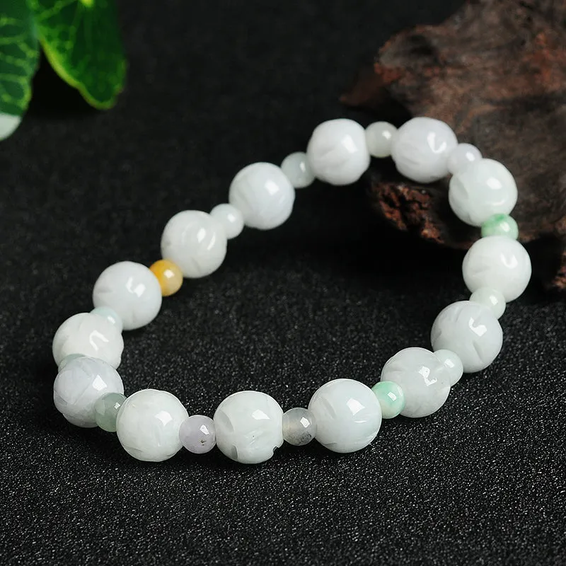 Natural Jade Bracelet Jadeite Bracelet BT140