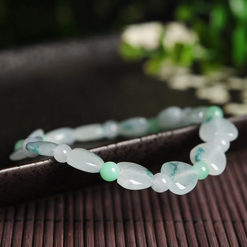 Natural Jade Bracelet Jadeite Bracelet BT91