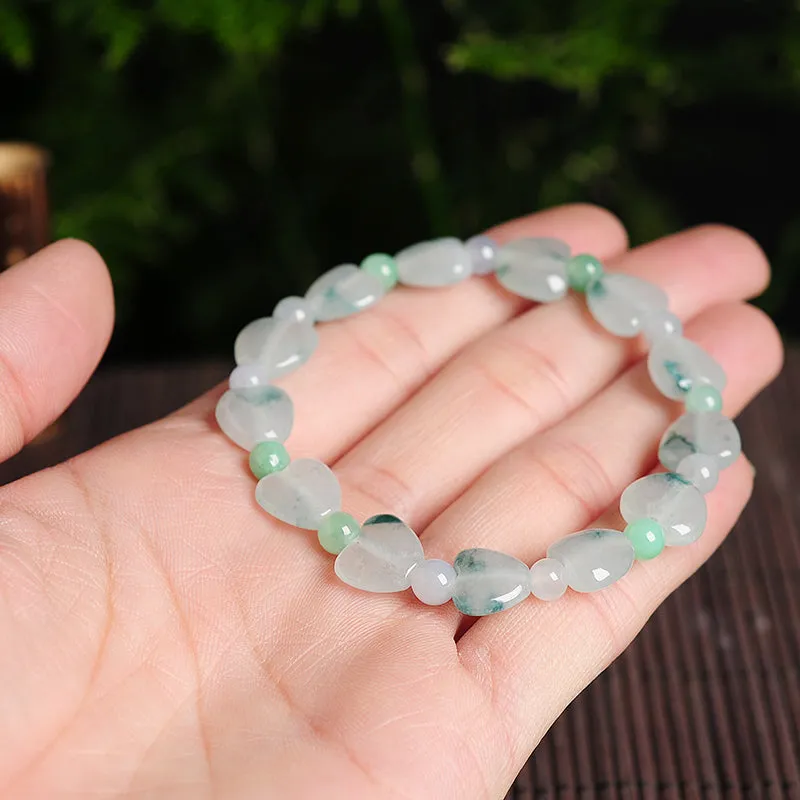 Natural Jade Bracelet Jadeite Bracelet BT91