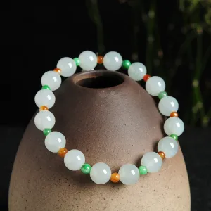 Natural Jade Bracelet Jadeite Bracelet BT98