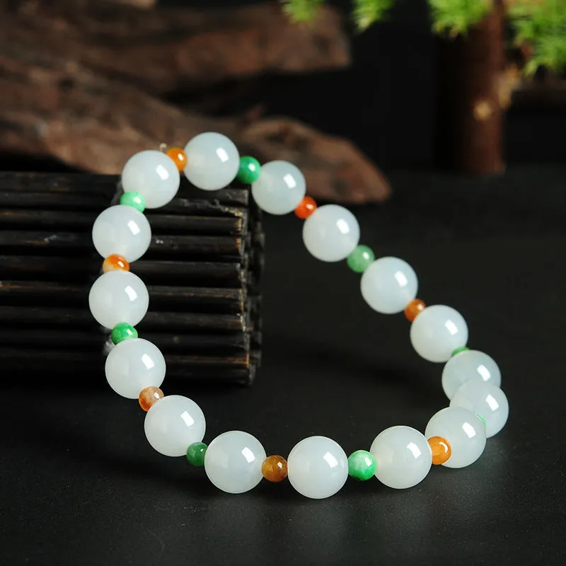 Natural Jade Bracelet Jadeite Bracelet BT98