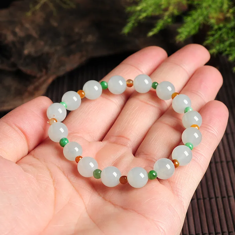 Natural Jade Bracelet Jadeite Bracelet BT98