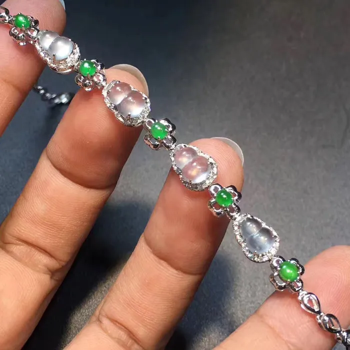 Natural Jade Bracelet Jadeite Bracelet NBT07