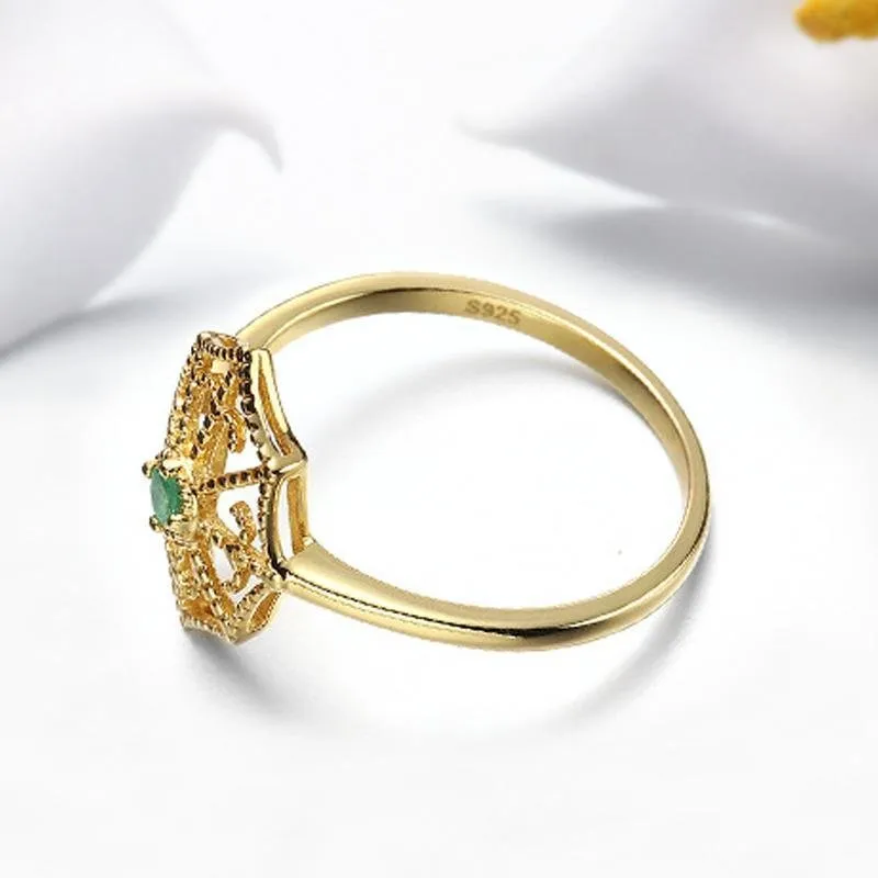 Simple Vintage Yellow Gold Ring