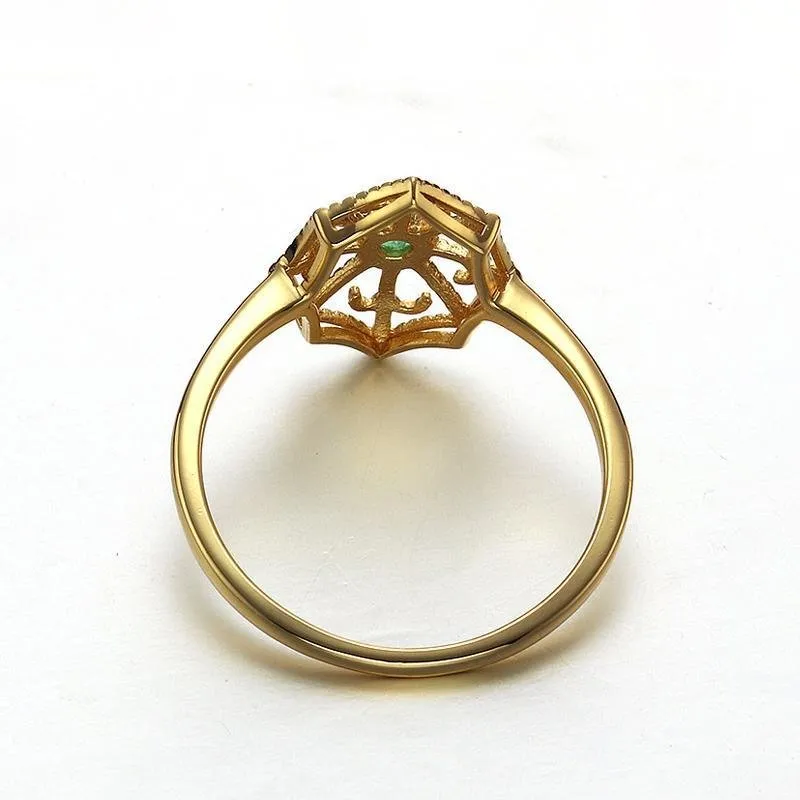 Simple Vintage Yellow Gold Ring