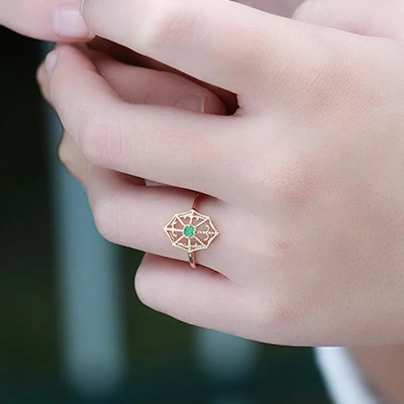 Simple Vintage Yellow Gold Ring